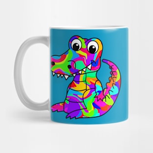 Colorful Crocodile Mug